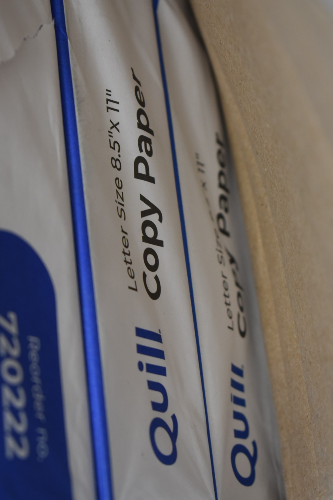 Quill Brand 8.5″ x 11″ Copy Paper 20 lbs 92 Brightness 500 Sheets Ream 4 Pack