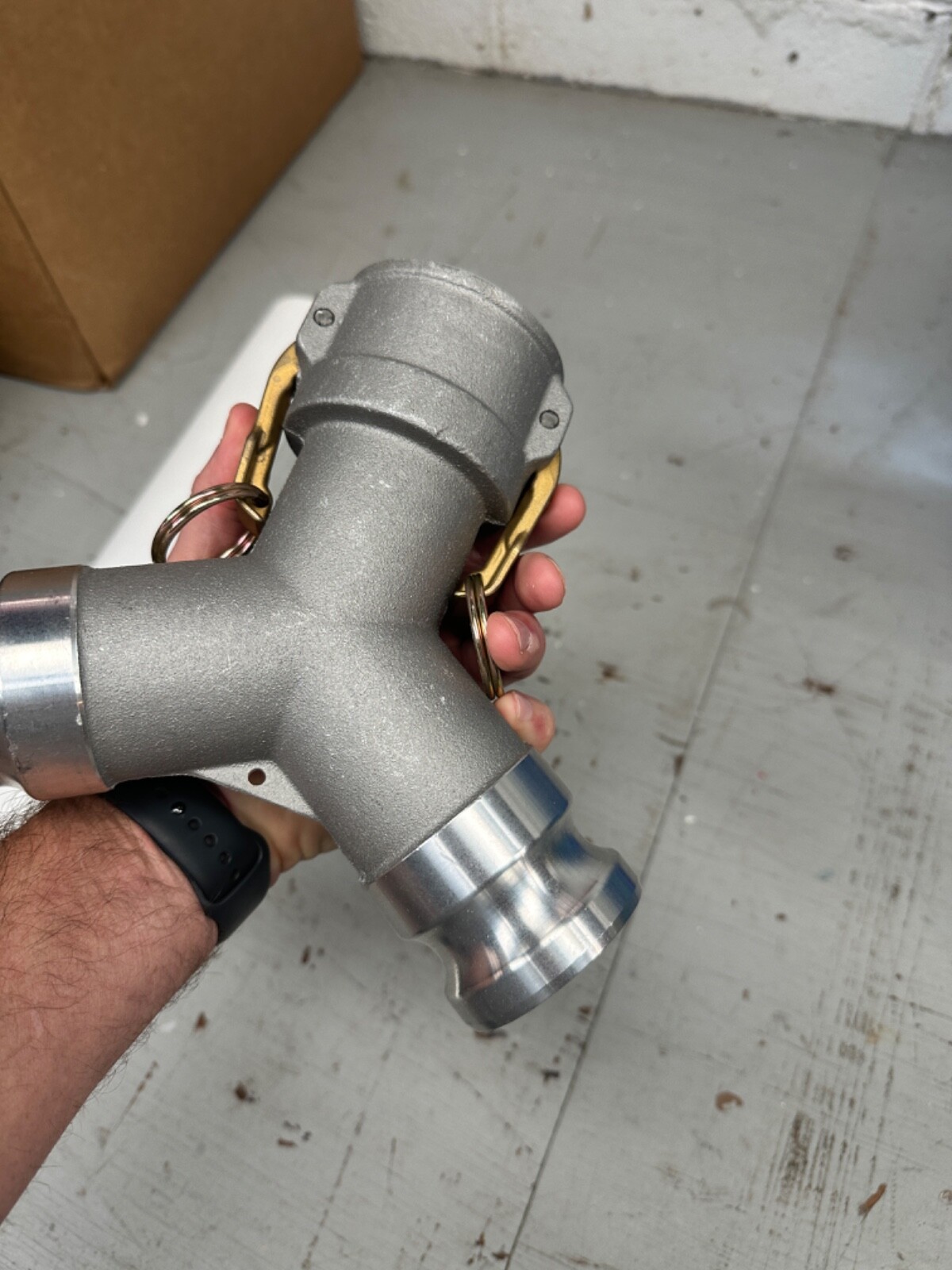 Dixon Valve 200YDAAAL cam And Groove Coupler X Adaptor Wye