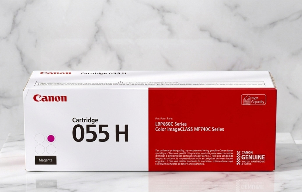 Genuine Canon 055H Magenta Toner Cartridge High Yield OEM imageCLASS MF740C New