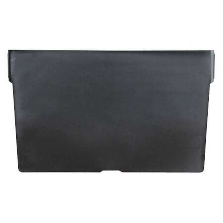 Akro-Mils 40120 Plastic Dividers, Black, 3-5/8 In L X 2 -7/8 In H, 24 Pk