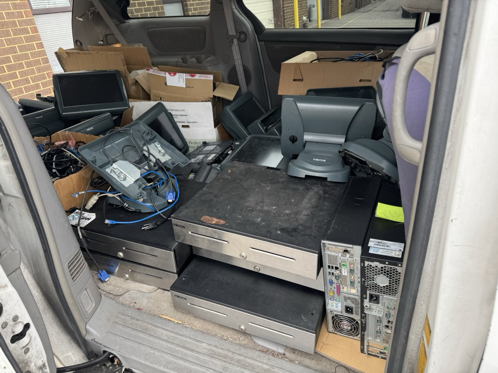 Micros WorkStation 5A and Stand, for 3700 POS , 400814-101