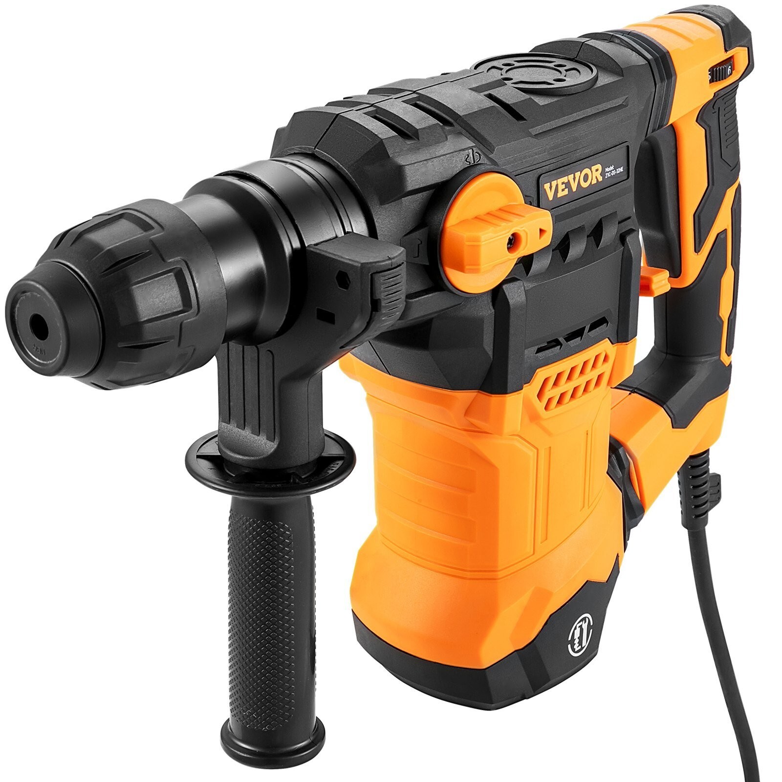 Rotary Hammer Drill Corded Drills 1-1/4″ 4 Modes SDS-Plus Chipping Hammers Tool