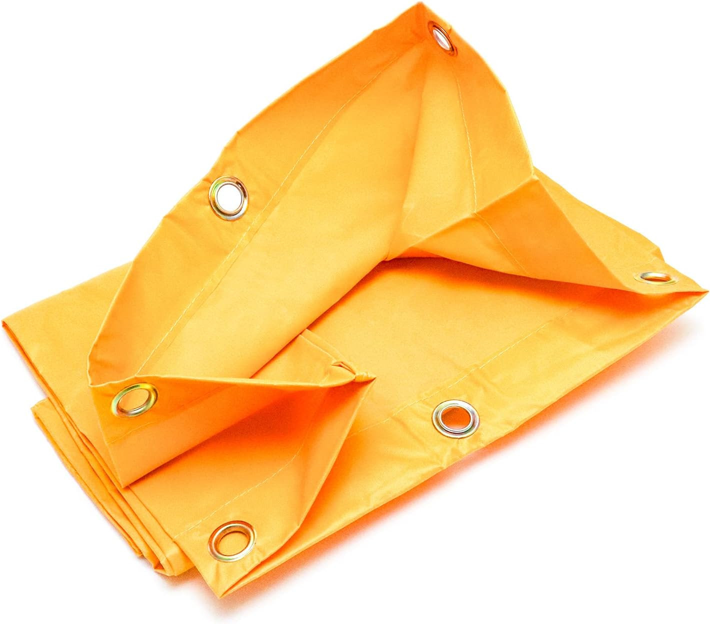 24 Gallon Janitorial Cart Bags Waterproof Yellow Oxford Replacement 2 Pack Hotel