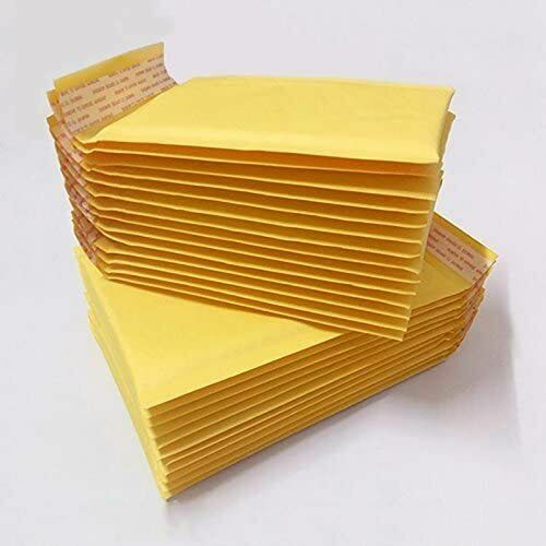 Kraft Bubble Mailers Padded Envelopes Any Size & Quantity Self Seal Shipping Bag