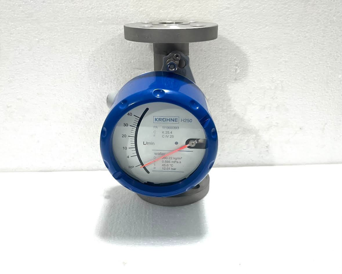 KROHNE H250 Flow Meter Rotameter Industrial Flanged Stainless Steel
