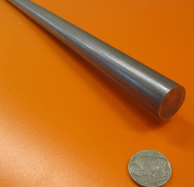 12L14 Steel Unpolished Rod, Round Bar 7/8″ Dia x 2 Foot Length, 3 Pcs, 6 Ft Tot
