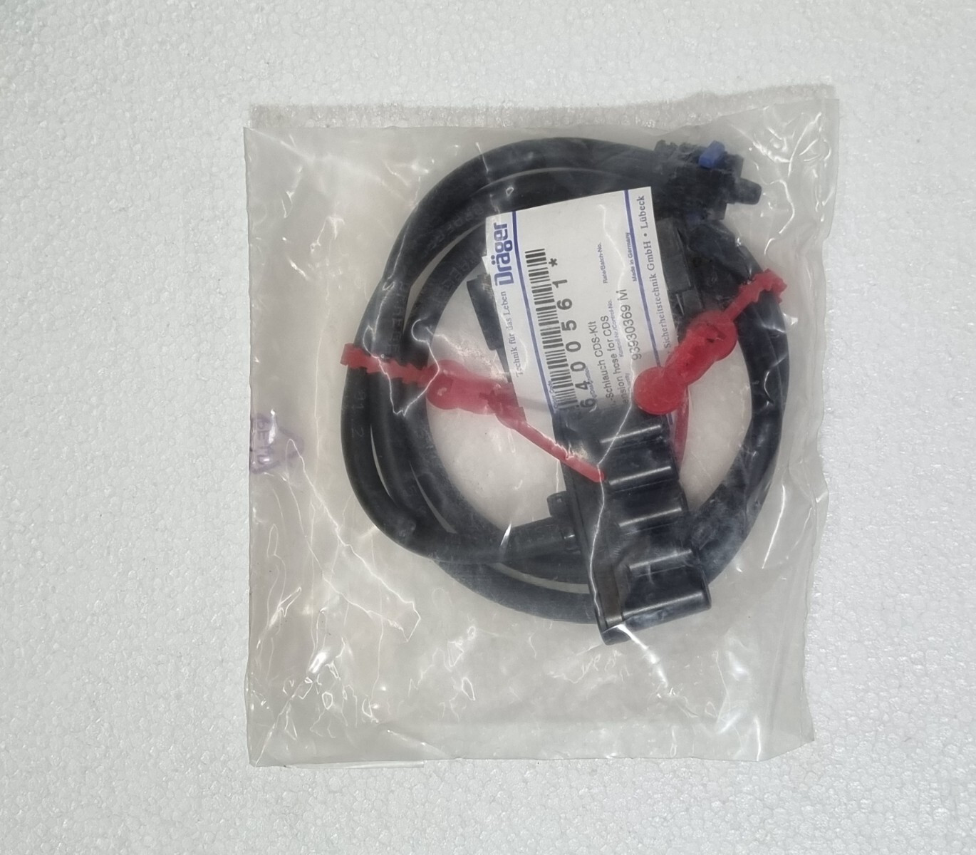 DRAGER ACCURO GAS DETECTOR PUMP 6400000, WITH TUBE OPNER AND EXTENSION HOSE