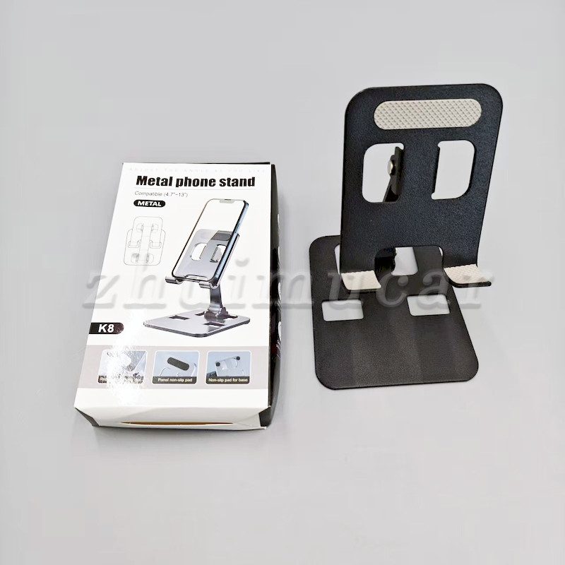 Metal Adjustable Phone Tablet Stand Desk Holder Mount Cradle For iPhone iPad