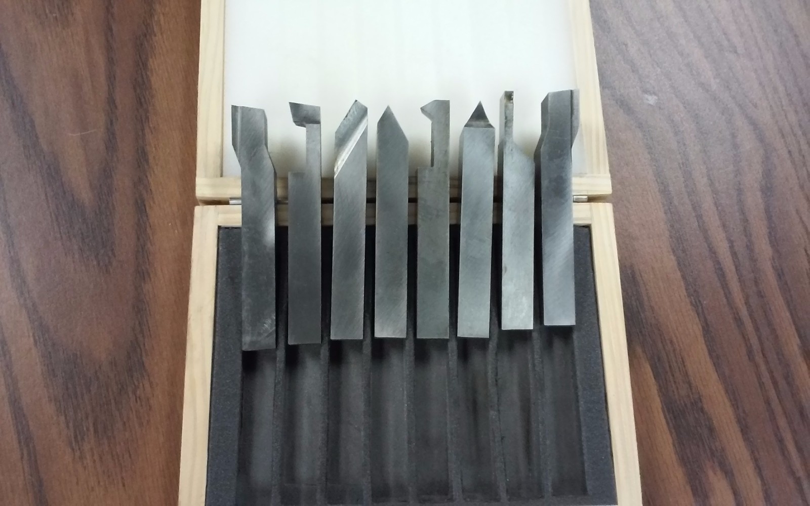 1/2″ shank 8pcs/set Solid HSS tool bits offset cranked turning #Z-2662-2004-new