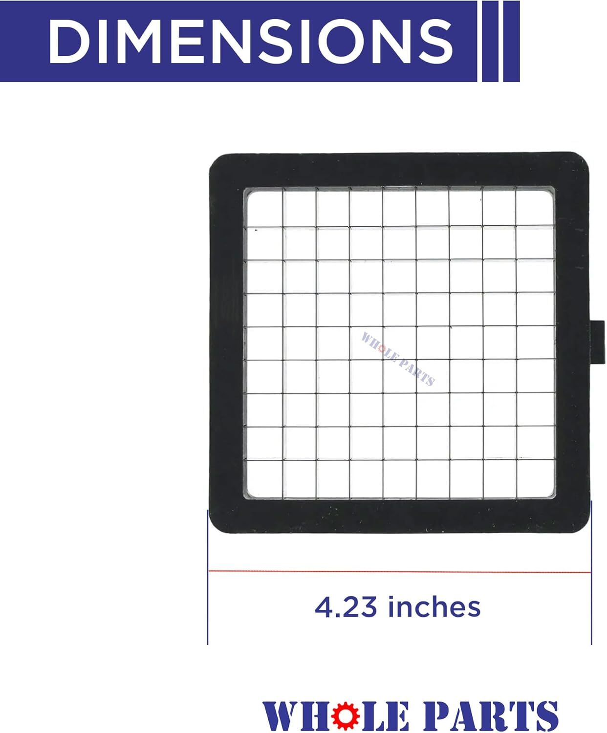 New 15063 3/8” Cut Dicer Blade Assembly for Vollrath