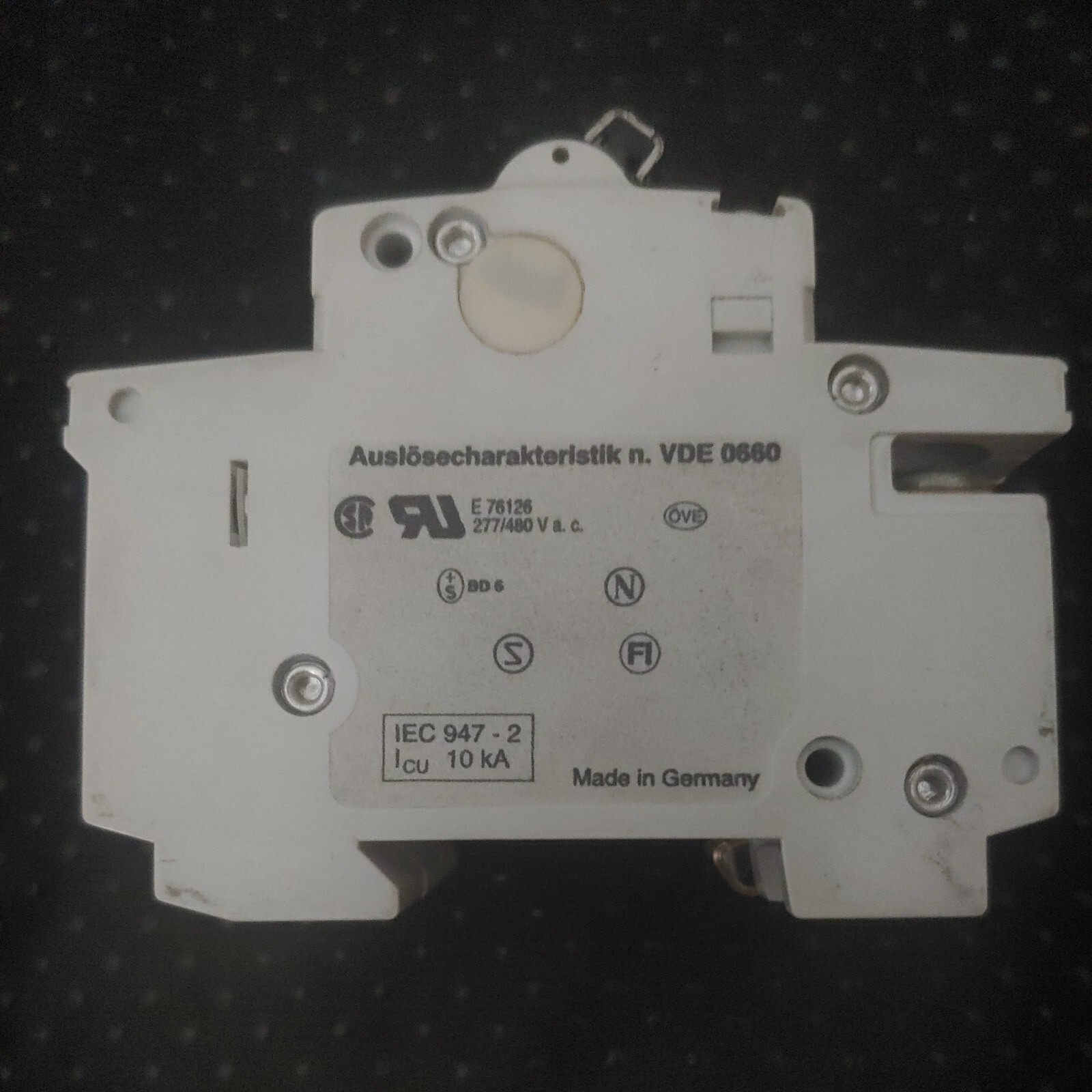ABB S273 K 20 CIRCUIT BREAKER 20 AMP 3 POLE 400 VOLT K CURVE NEW NO BOX.