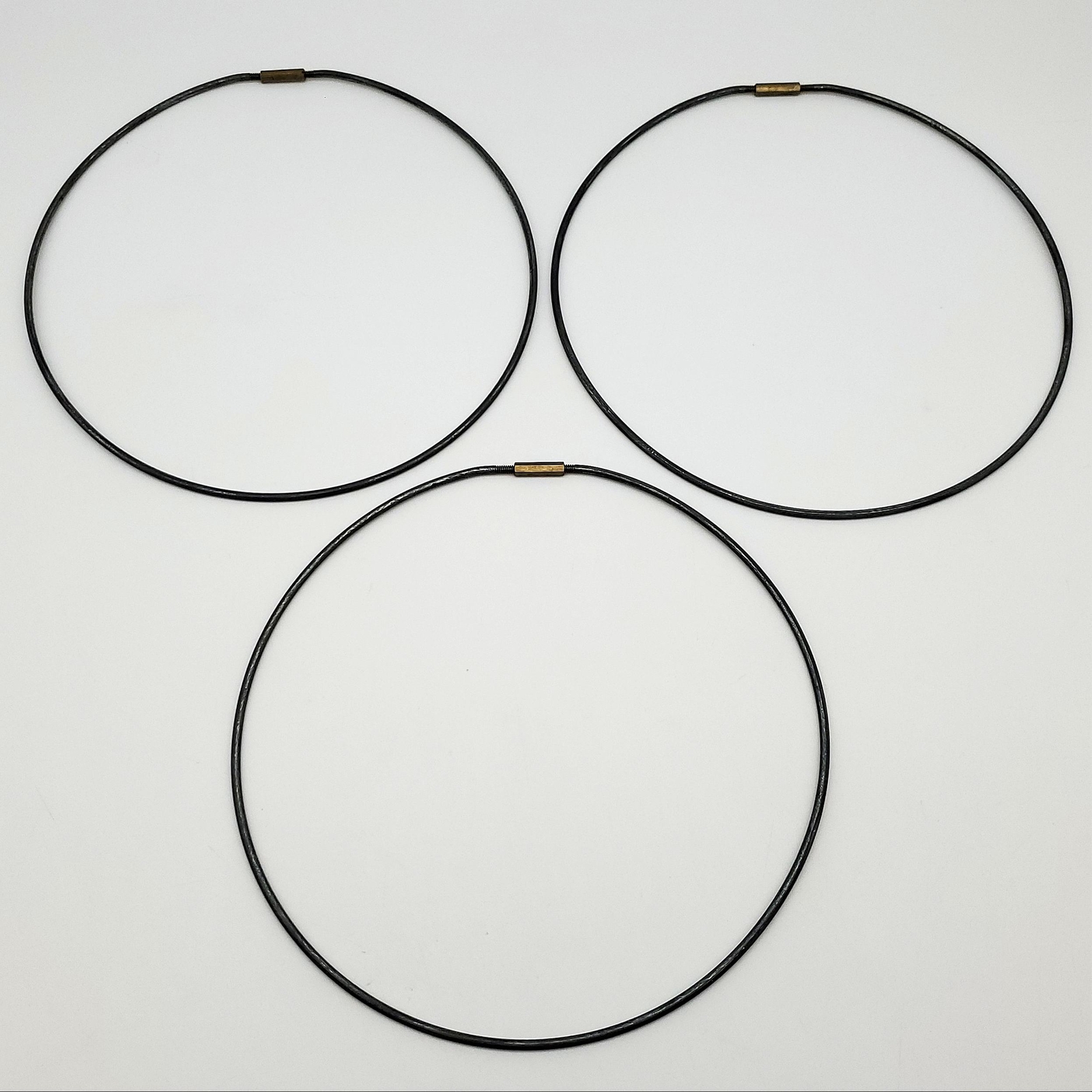HPC LKR-8 Large Key Rings 8″ Diameter Threaded Fastener Holds 100 Keys 3 Pack