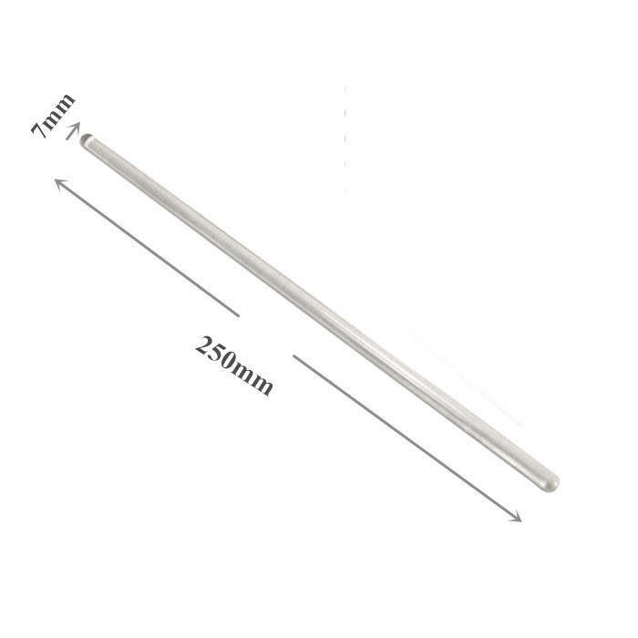 Glass Stirring Rods 8″ 10″(7mm)Diameter for Lab,Kitchen,Science Education 6/Pack