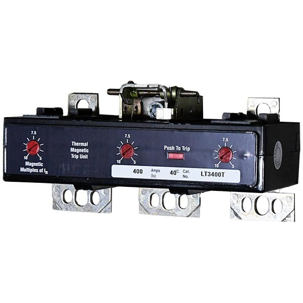 LT3400T Eaton/Cutler Hammer 400A 3P Ther-Mag Trip LD Frame -SES