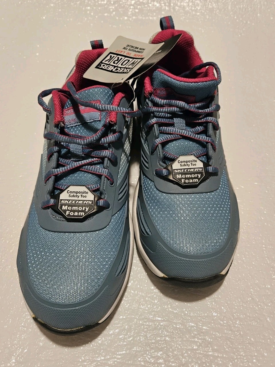 Skechers Work, Women’s US Size 8. Composite Safety Toe, Electrical Hazard