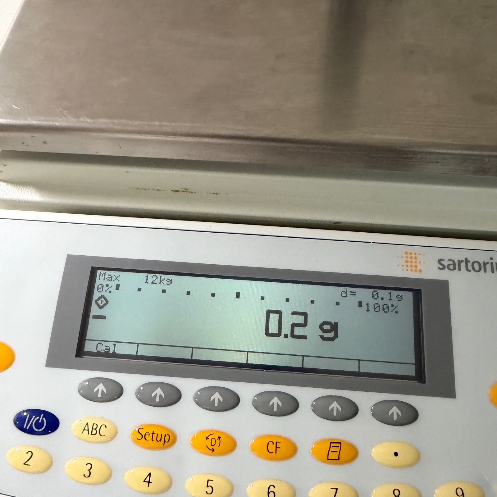 Sartorius LA12000S Beige Professional High-Capacity Top-Loading Precision Scale