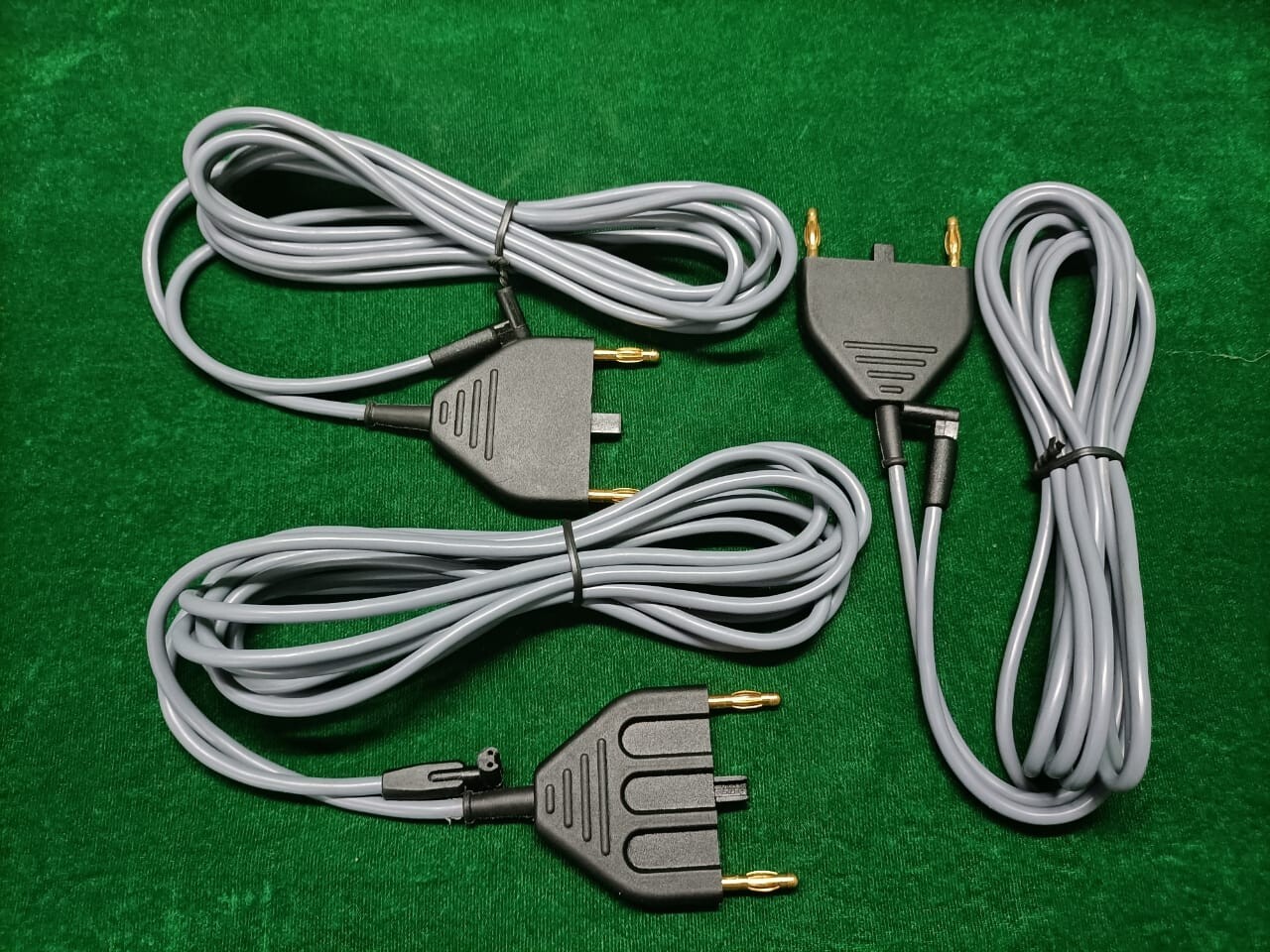3pc Laparoscopic TURP Double Stem Allen Type Bipolar Cable Reusable Instruments