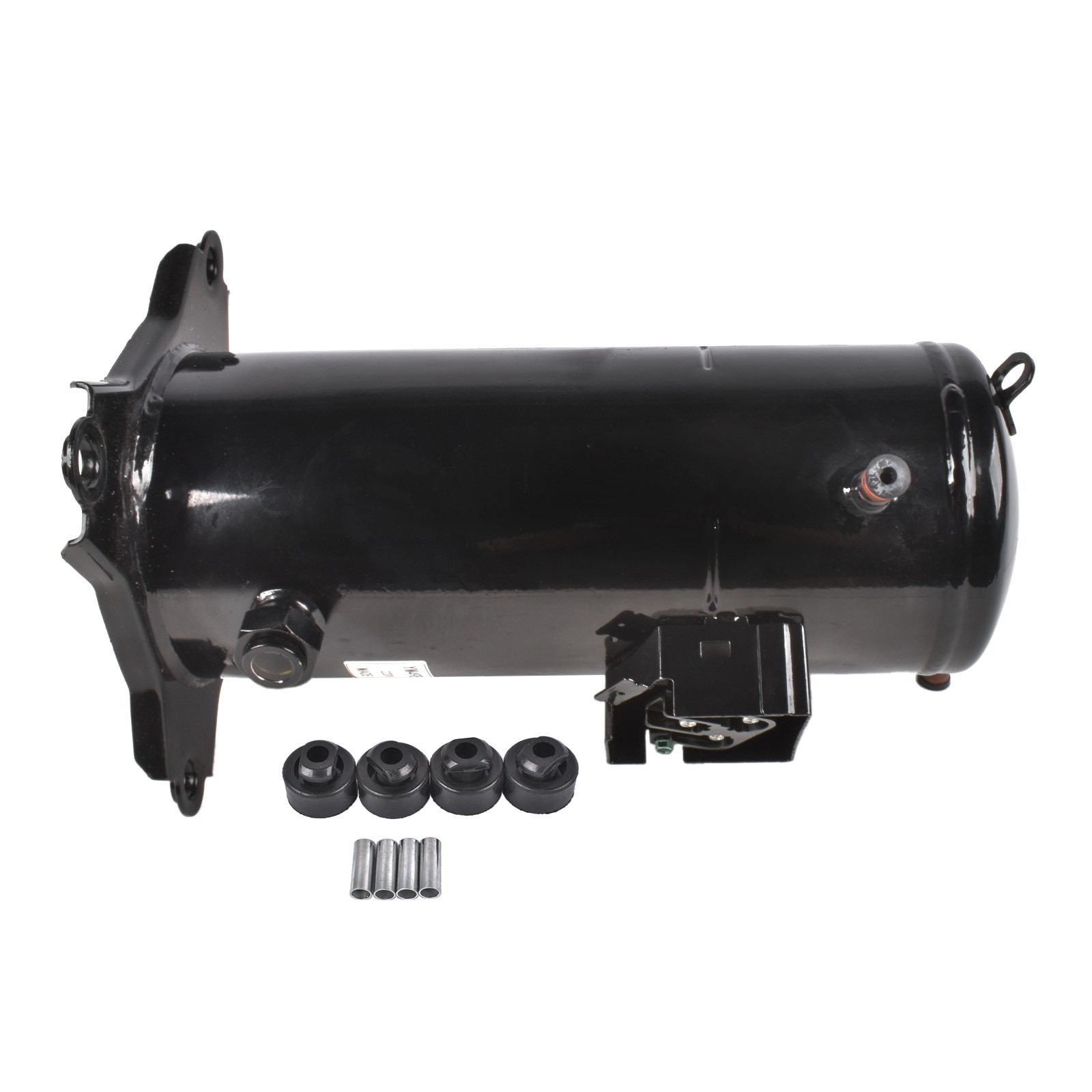 1 x Refrigeration Scroll Compressor 208/230 VAC R404a 20,600 BTU @ 20°F Black