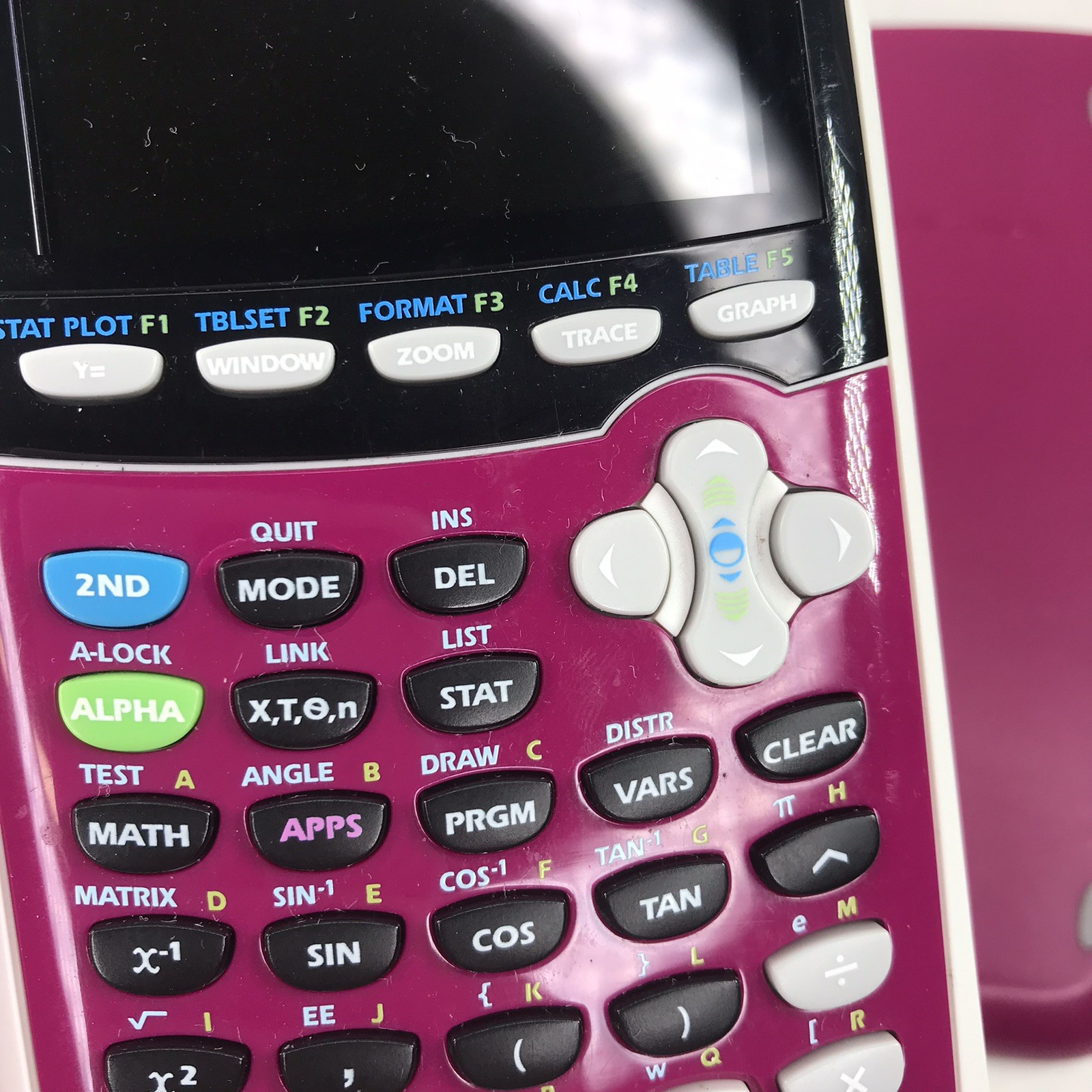 Texas Instruments TI-84 Plus C Silver Edition Graphing Calculator Pink