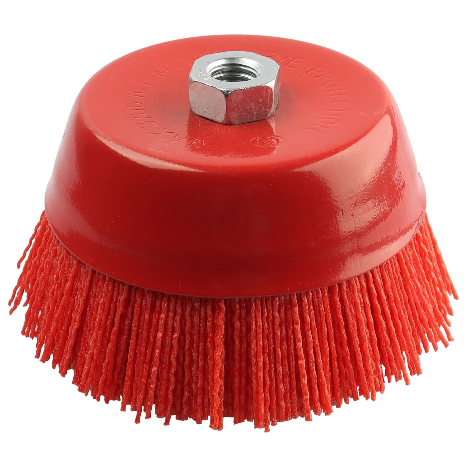 6 Inch Abrasive Nylon Cup Brush for Angle Grinder, ZORUNNA Wire Wheel for Angle