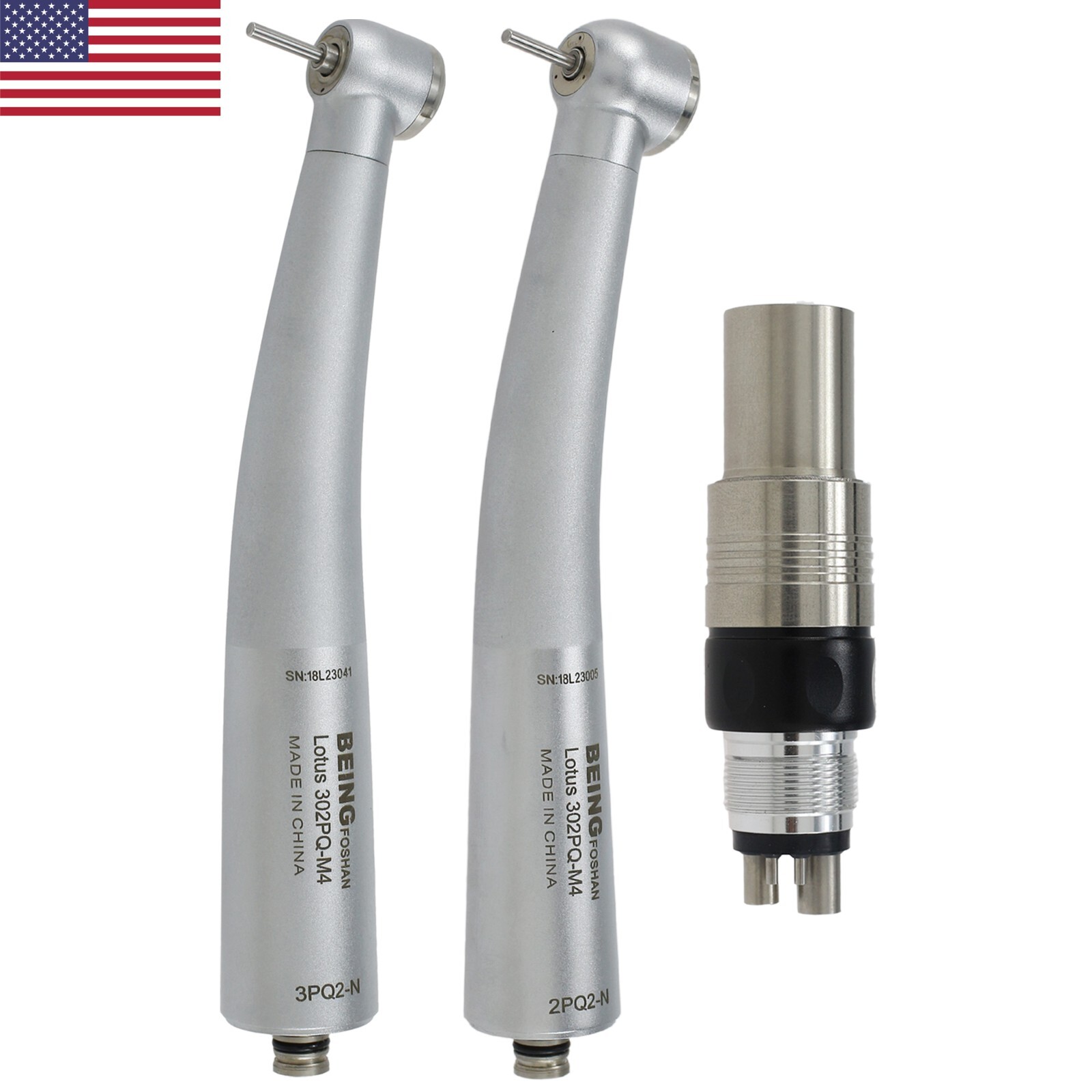 BEING Dental Turbine High Speed Handpiece 4 Holes For NSK Coupling Phatelus Mach