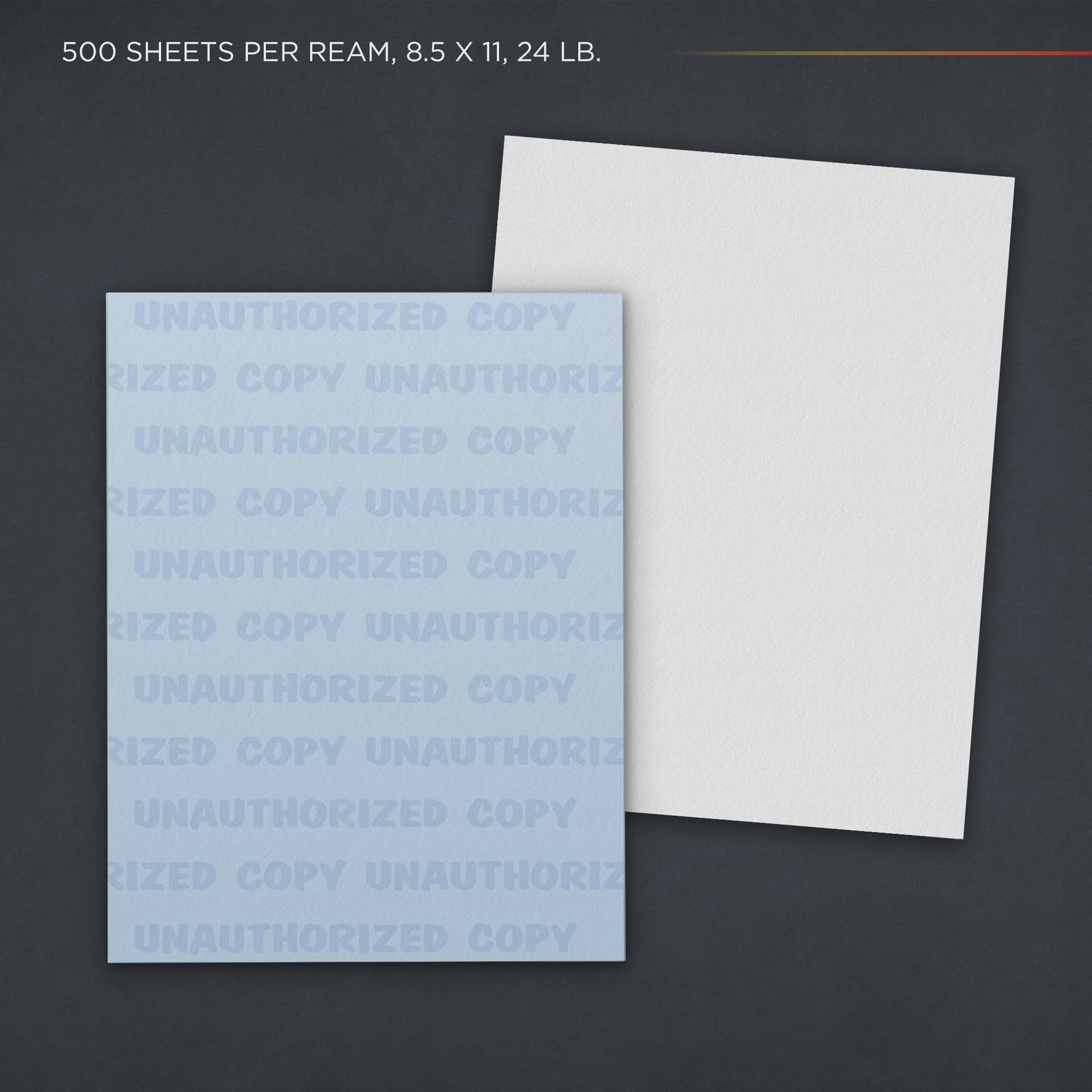 Security Paper Blue Multi-Purpose Fraud Prevention 8.5″ x 11″ 500 Sheets