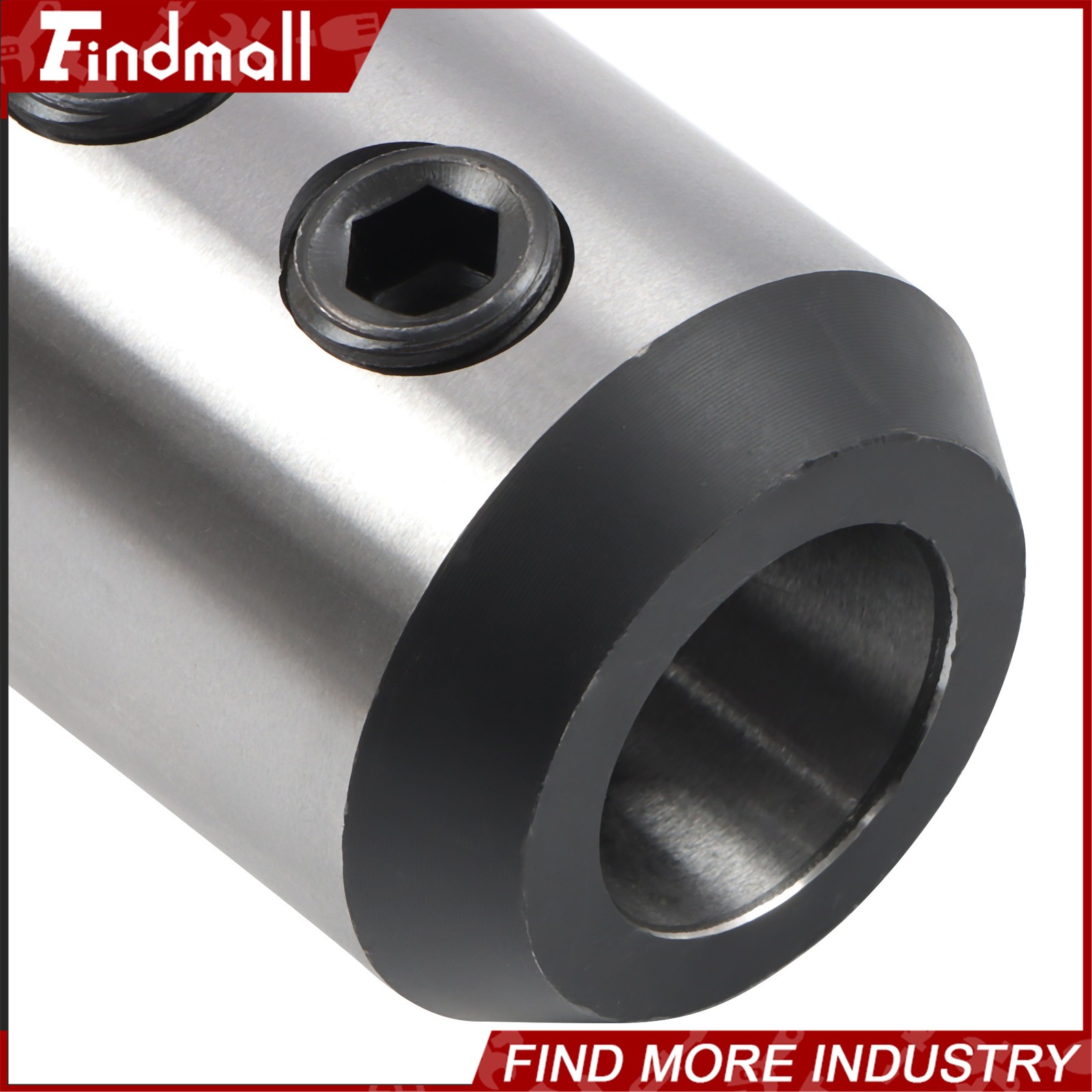 Findmall 1 Inch High Precision R8 End Mill Adapter Holder Milling Cutter Tool