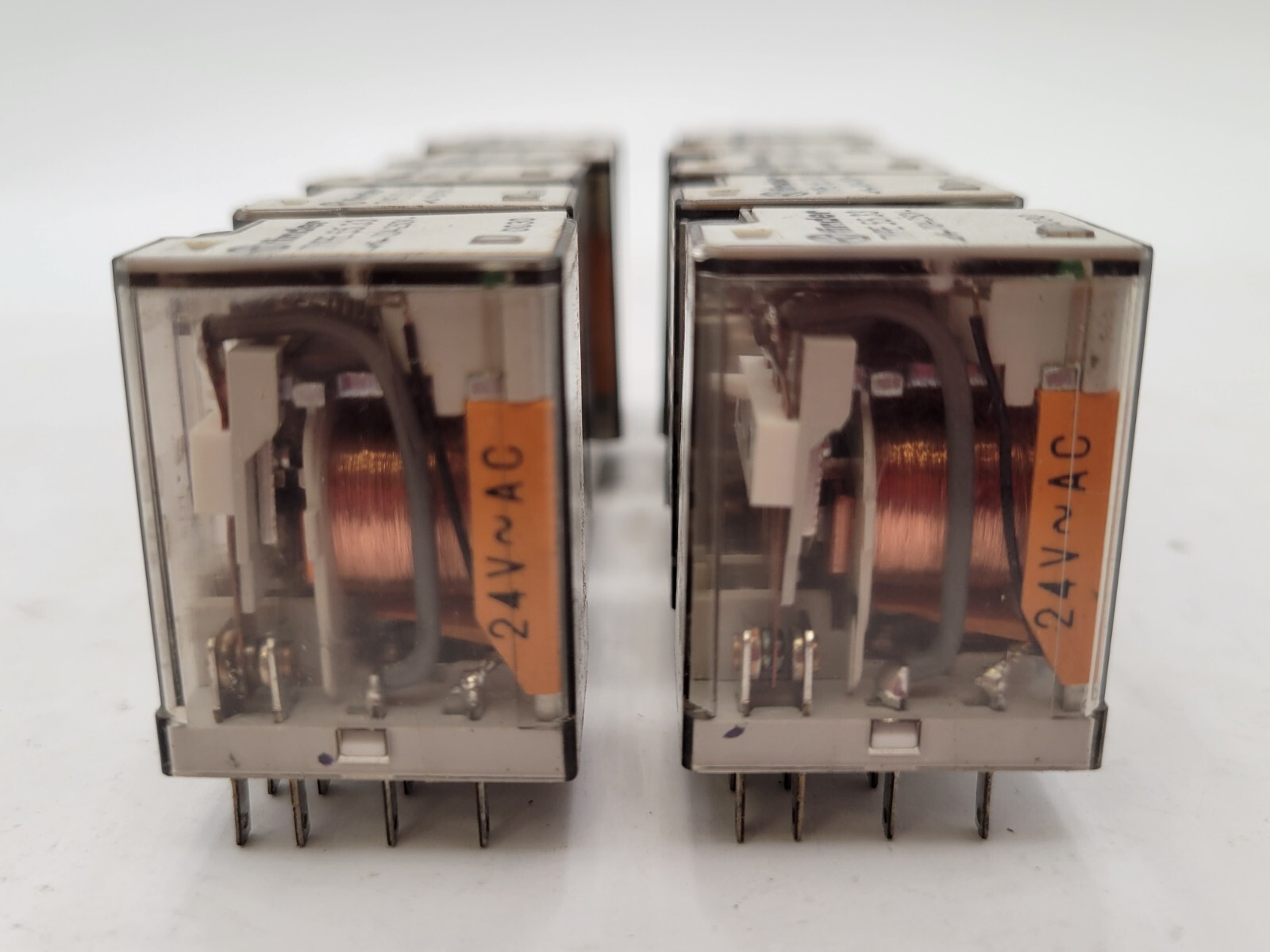 10Pc Finder 55.33 General Purpose Relay Plug-in Mount 10A 250VAC 3PDT Coil 24V
