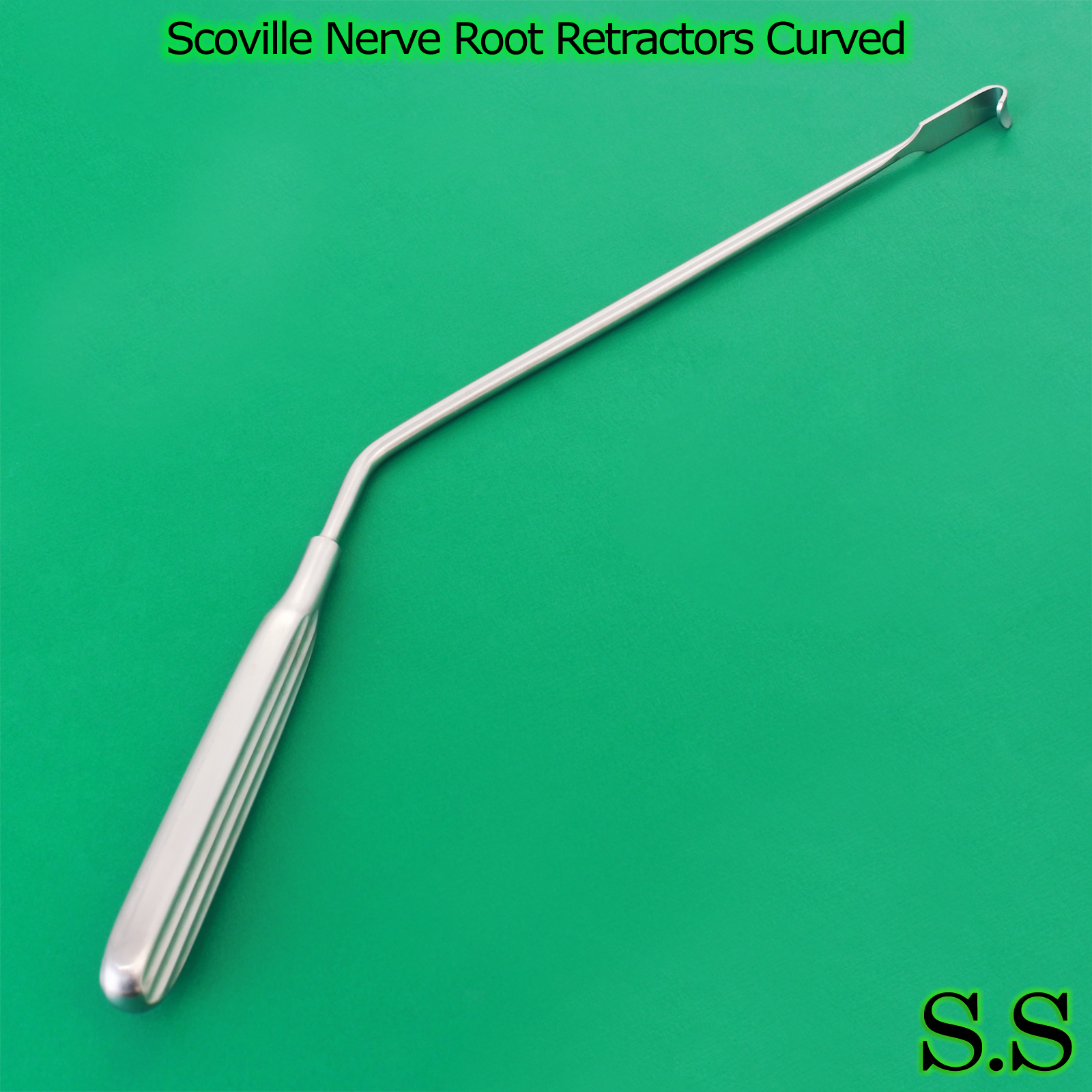 Scoville Nerve Root Retractors Curved 11» 7mm Surgical Instruments
