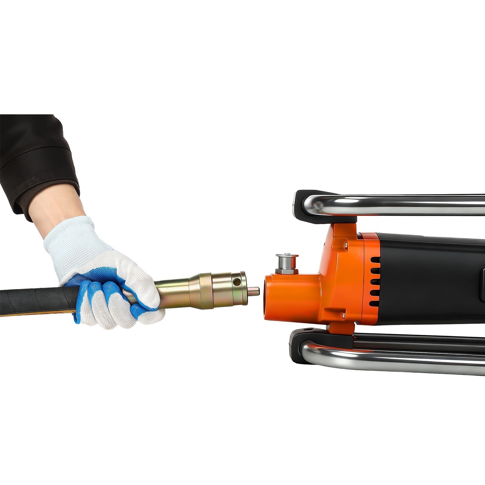 Electric Concrete Vibrator 2000W 14-3/4 feet Poker to Remove Air Bubbles 6m