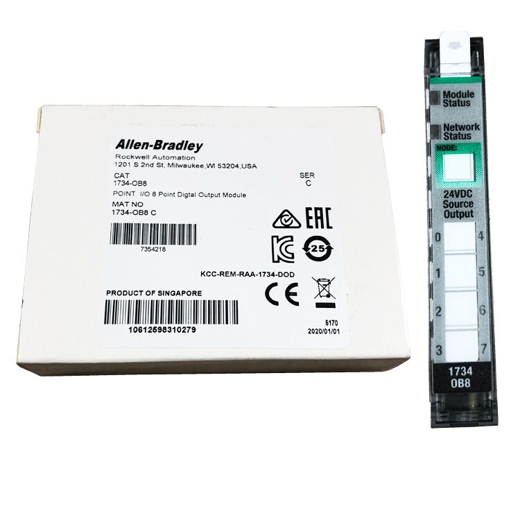 New AB 1734-OB8 POINT I/O 8 Point Digital Output Module 1734OB8 US Free Tax