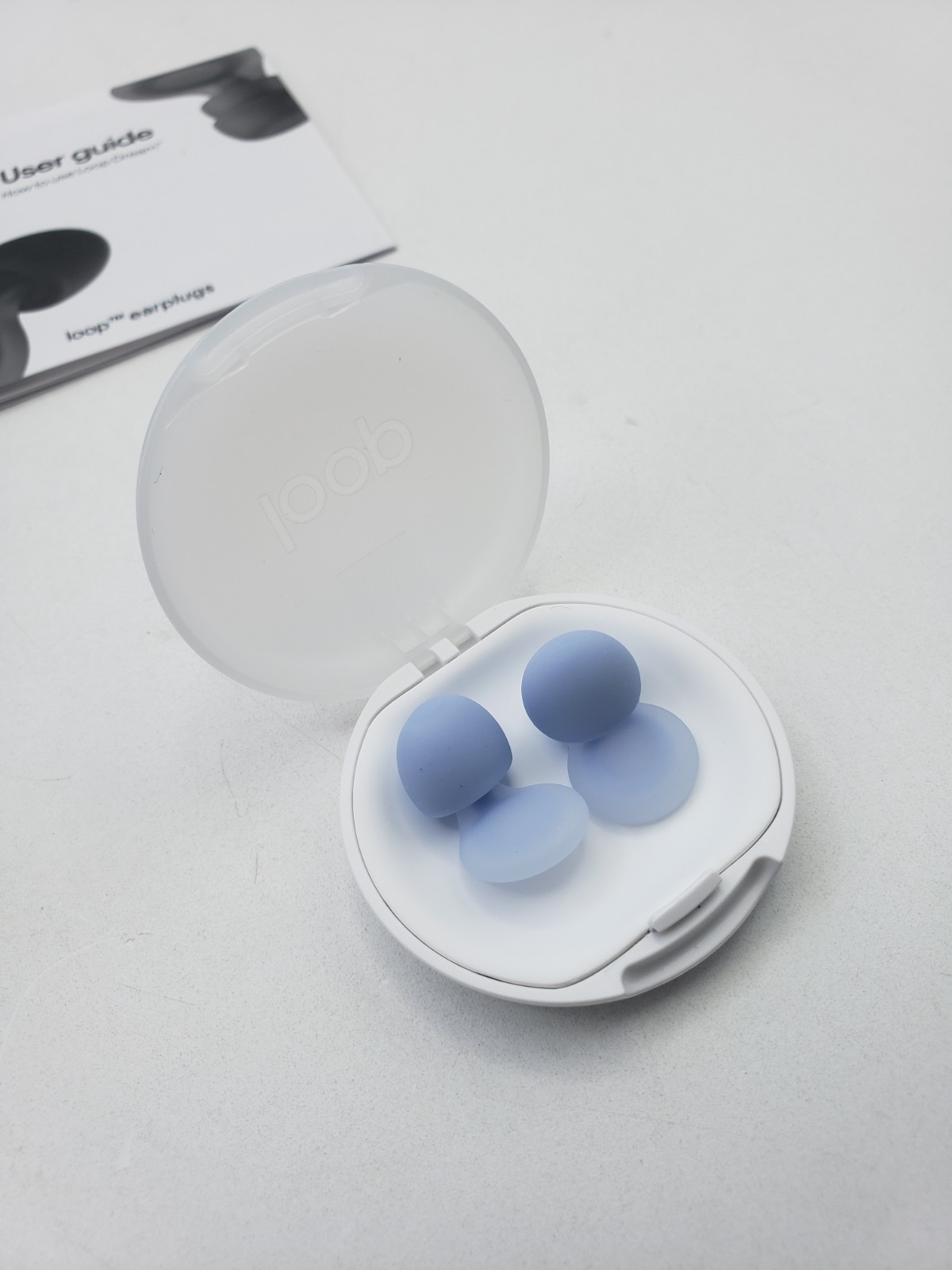 Loop Dream BLUE Silicone/Memory Foam Tips Sleeping Comfortable