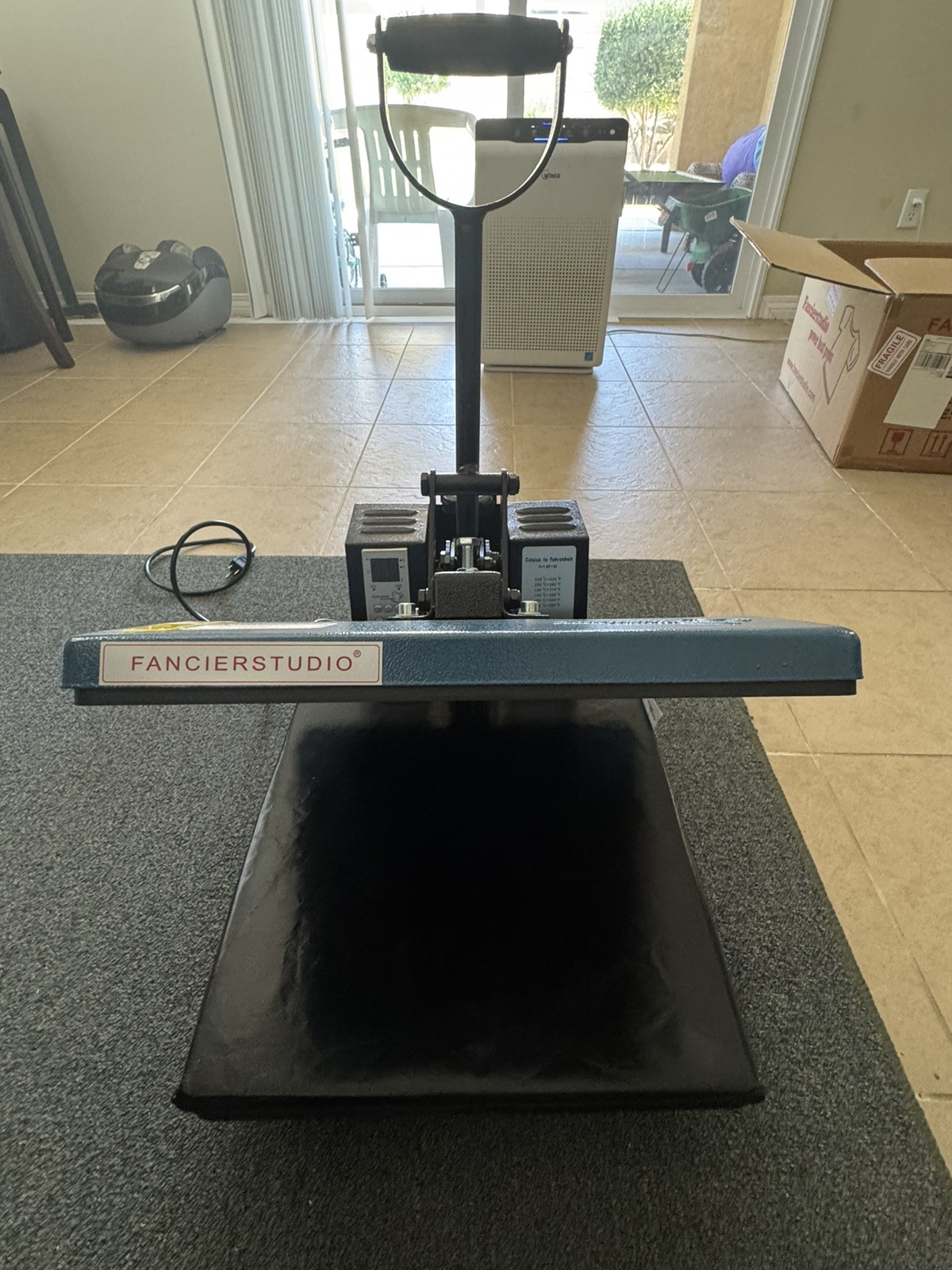 Fancierstudio 15×15 inch Power Heat Press