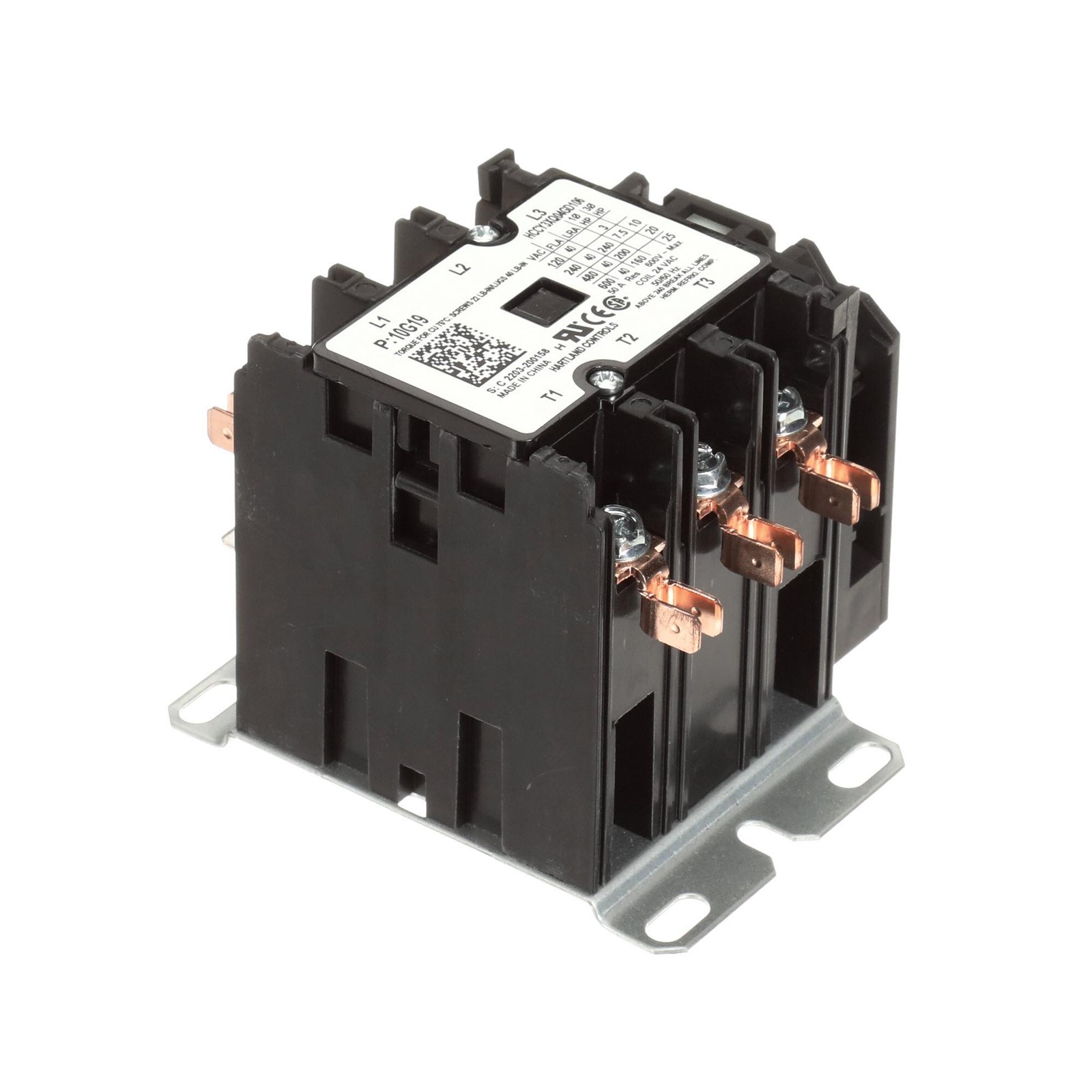 CONTACTOR, 3PDT, 24 VOLTS, 40 AMPS 10G19 – Free Shipping + Geniuine OEM