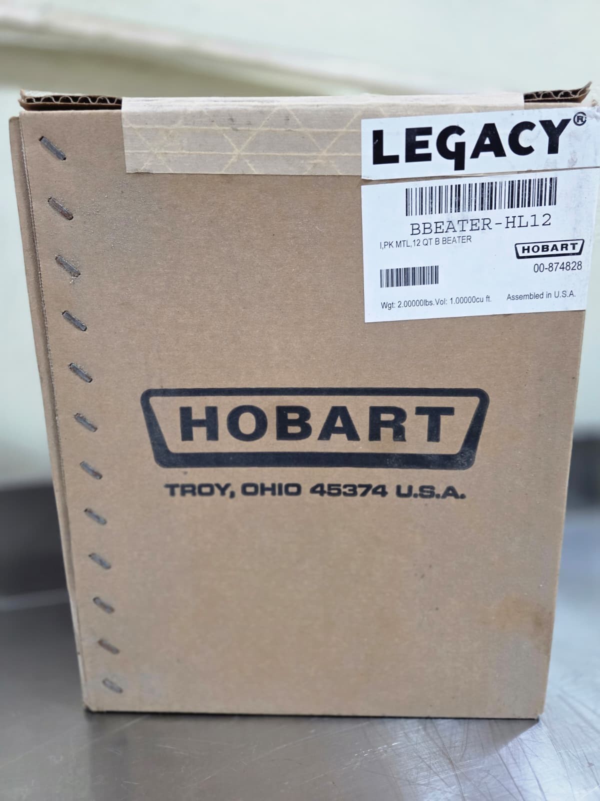 Hobart 00-874828 BATTER BEATER, 12QT