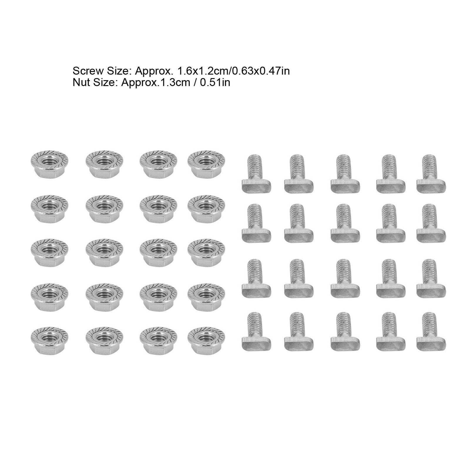 Diydeg TV Mounting Hardware Kit, 304 Stainless Steel M6 default, Defult