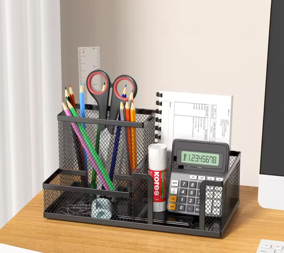 SUPEASY Mesh Desk Organizer, Desk Accessories & Workspace Organizers