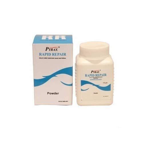 RAPID REPAIR Self Cure Denture Repair Material PYRAX – Various Shades and Packs