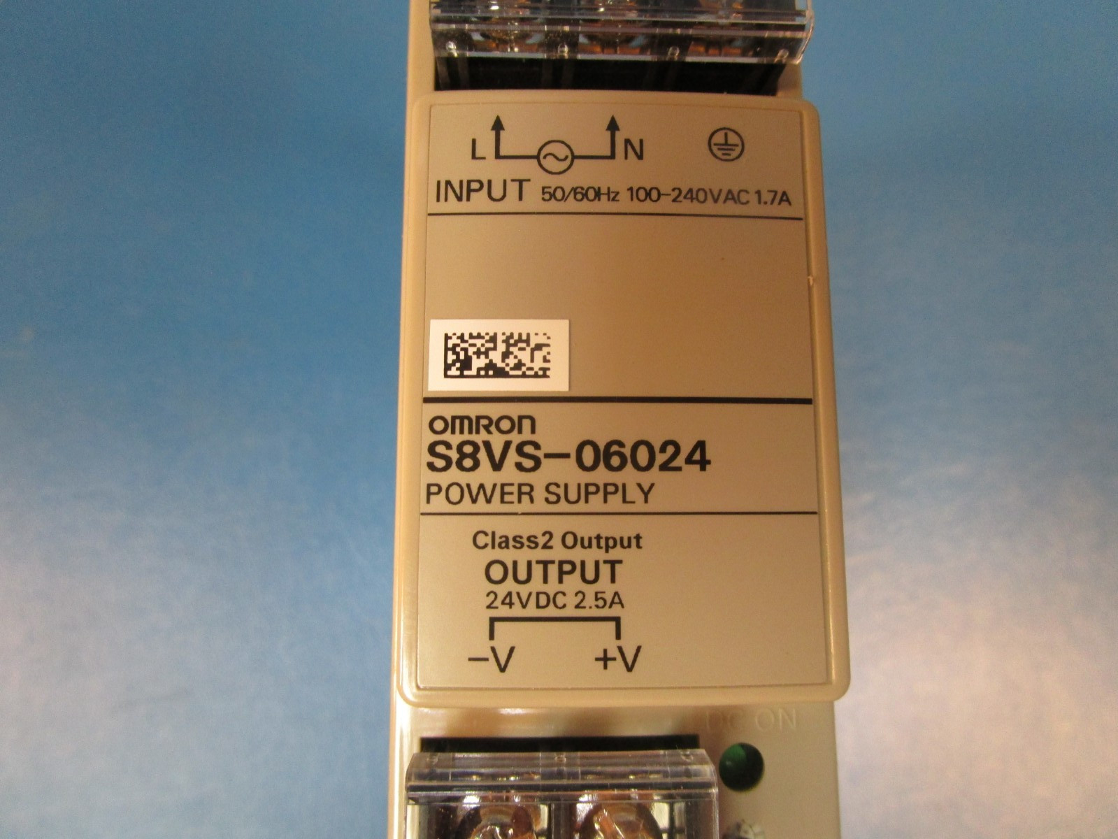 OMRON S8VS-06024 ED2, Switch Mode Power Supply, Capacity 60 W, Output 24 V