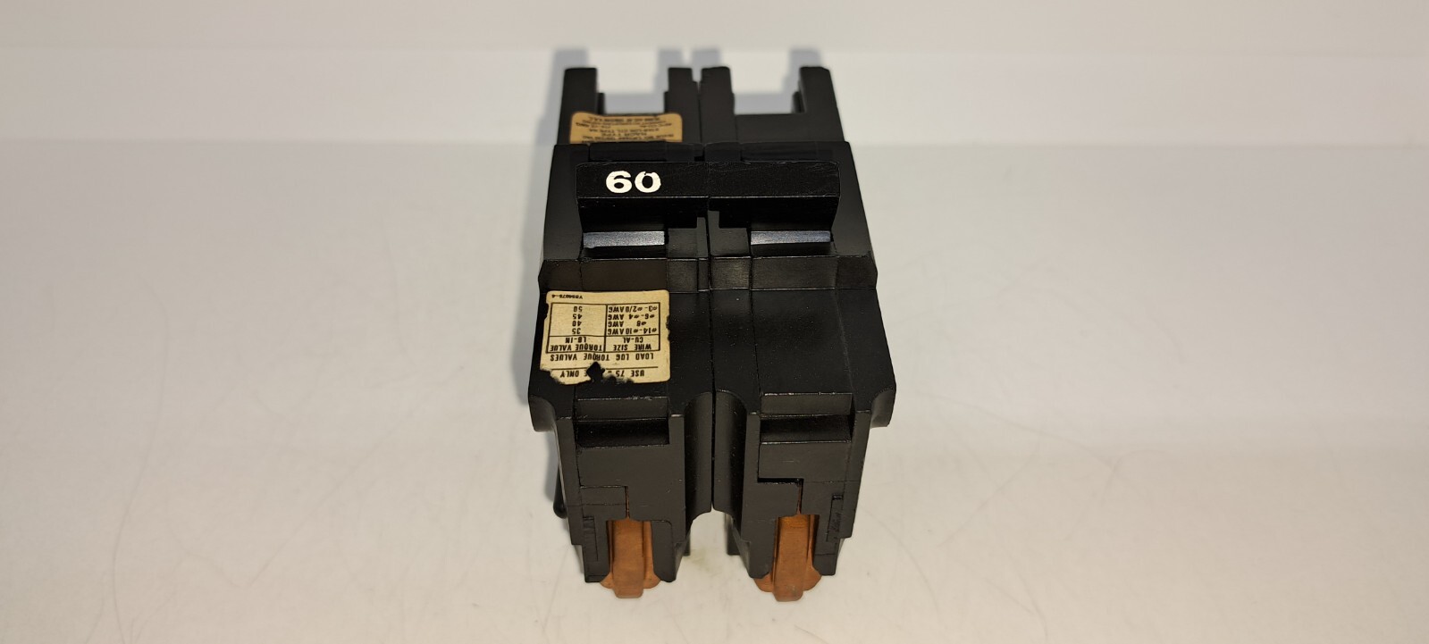 FPE Federal Pacific Challenger NA260 2 POLE 60 AMP CIRCUIT BREAKER TYPE NA THICK