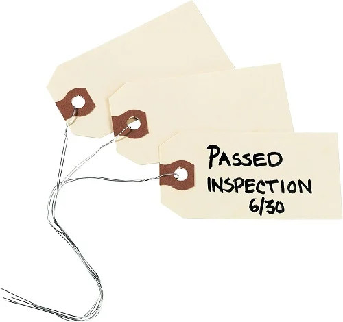 Manila Shipping Tags – Wired Manila 3-1/4×1-5/8in Wired 1000/BX – 1EA
