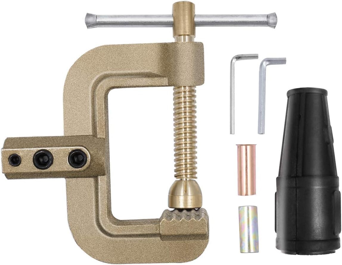 G Ground Welding Earth Clamp 0.75kg Full Cooper 400A High Standard Solid Bras…
