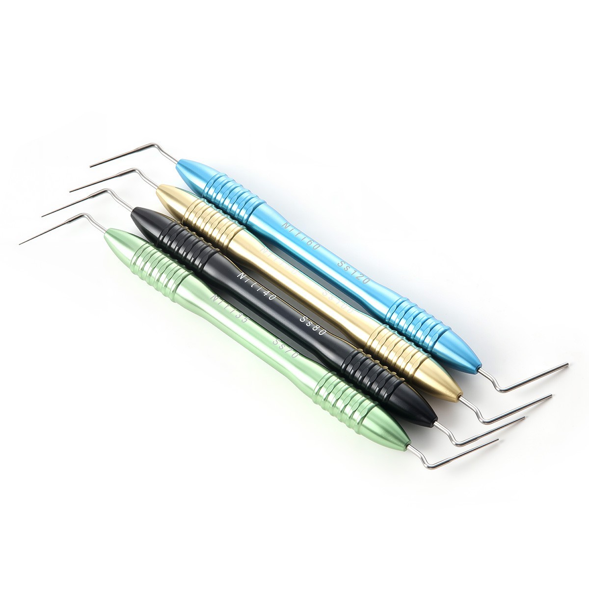 AZDENT Dental Endo Condenser Gutta Percha Tips Hand Plugger NITI Stainless