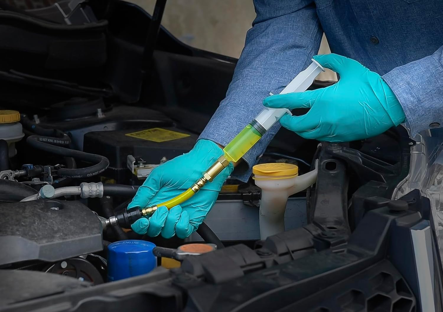 LF021 Multi-System Leak Detection Kit for A/C, Coolant and Oil Fluid Leaks – UV