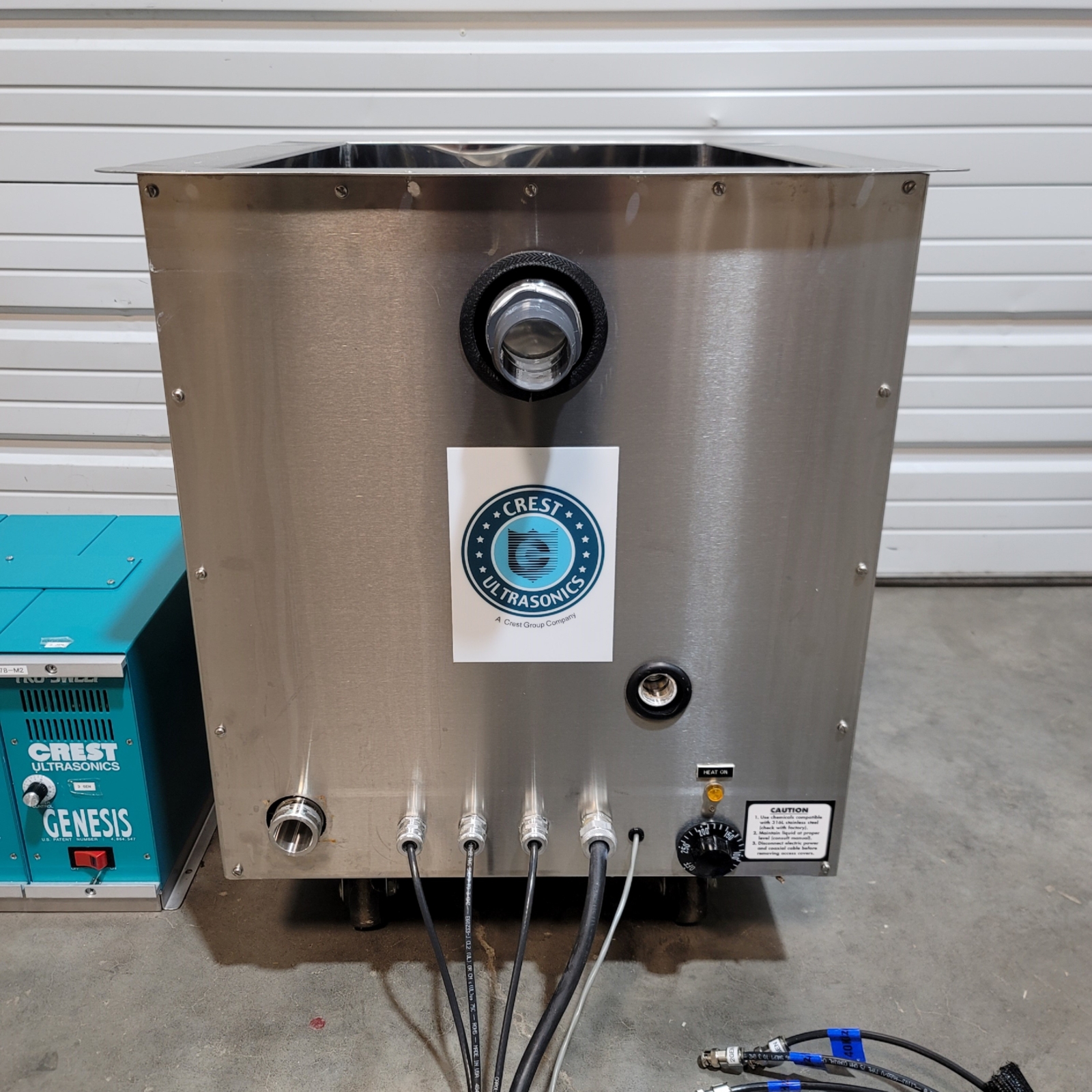 Crest 4HT-1826-18-SP Ultrasonic Cleaning Tank 1500W 40kHz 33Gal 18″ x 26″ x 18″