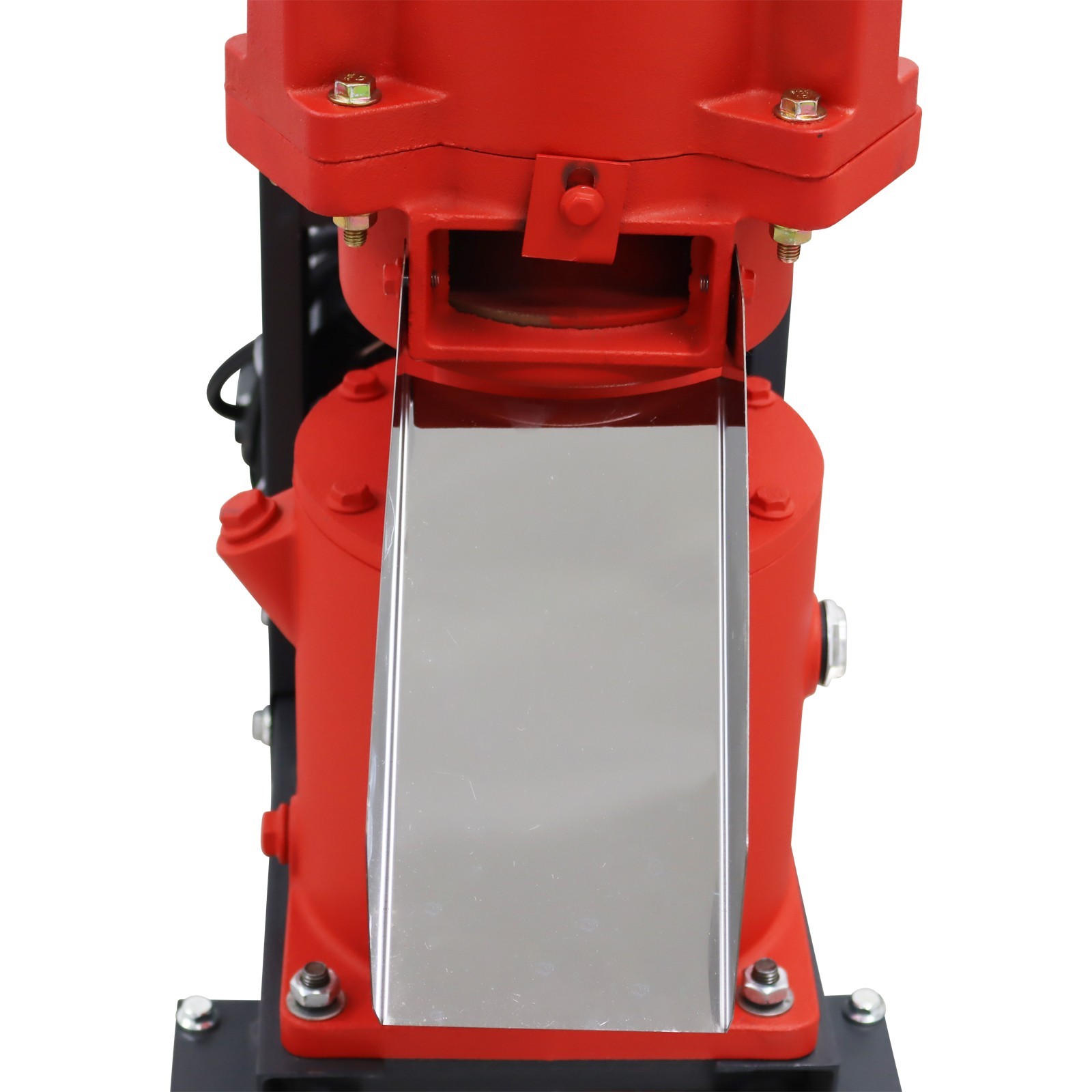 150kg/h Output 2.5mm Plate Animal Feed Pellet Mill Machine 220V 3-roller Head