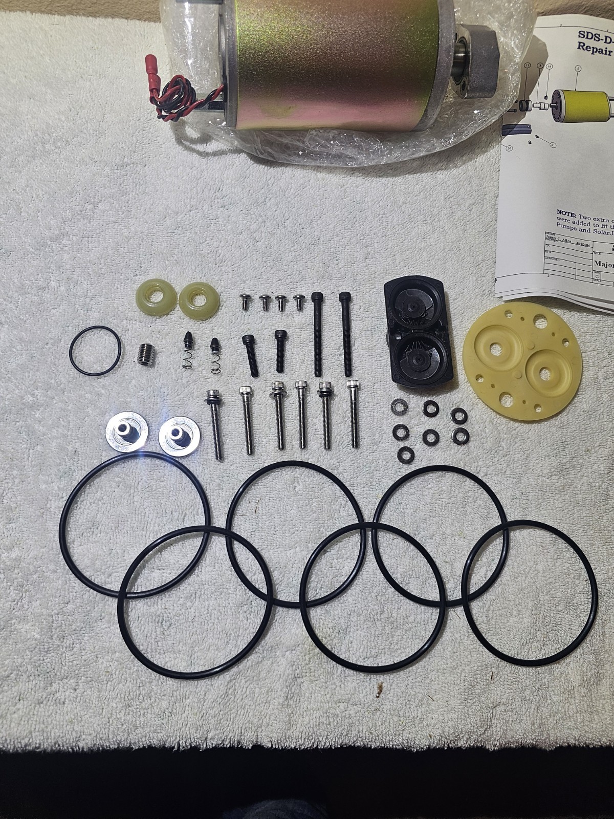 Sun Pumps SDS-D-128 Major Kit Rebuild Kit
