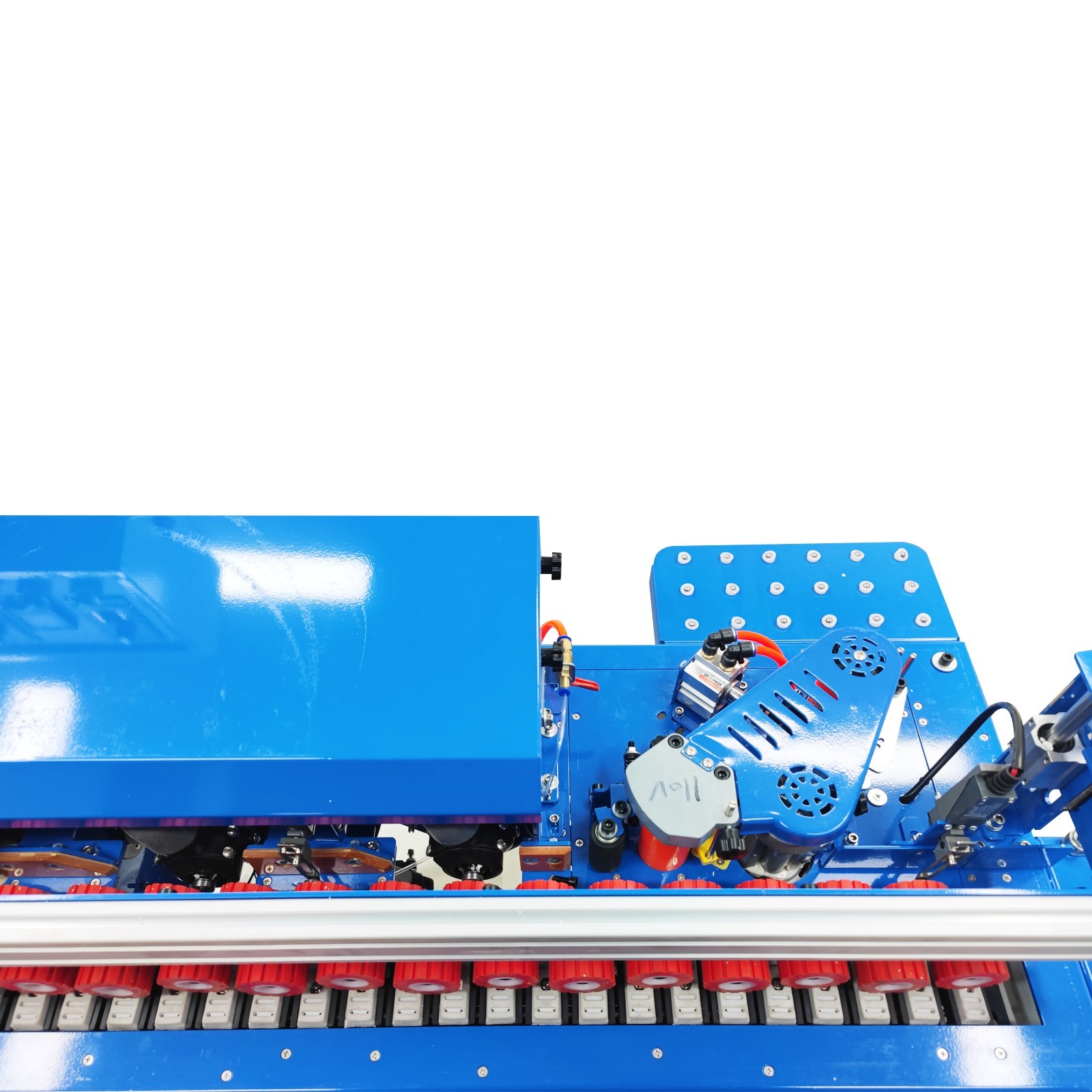 110V Straight and Curved Edge Banding Machine Edge Bander with Dust Cleaner 800W