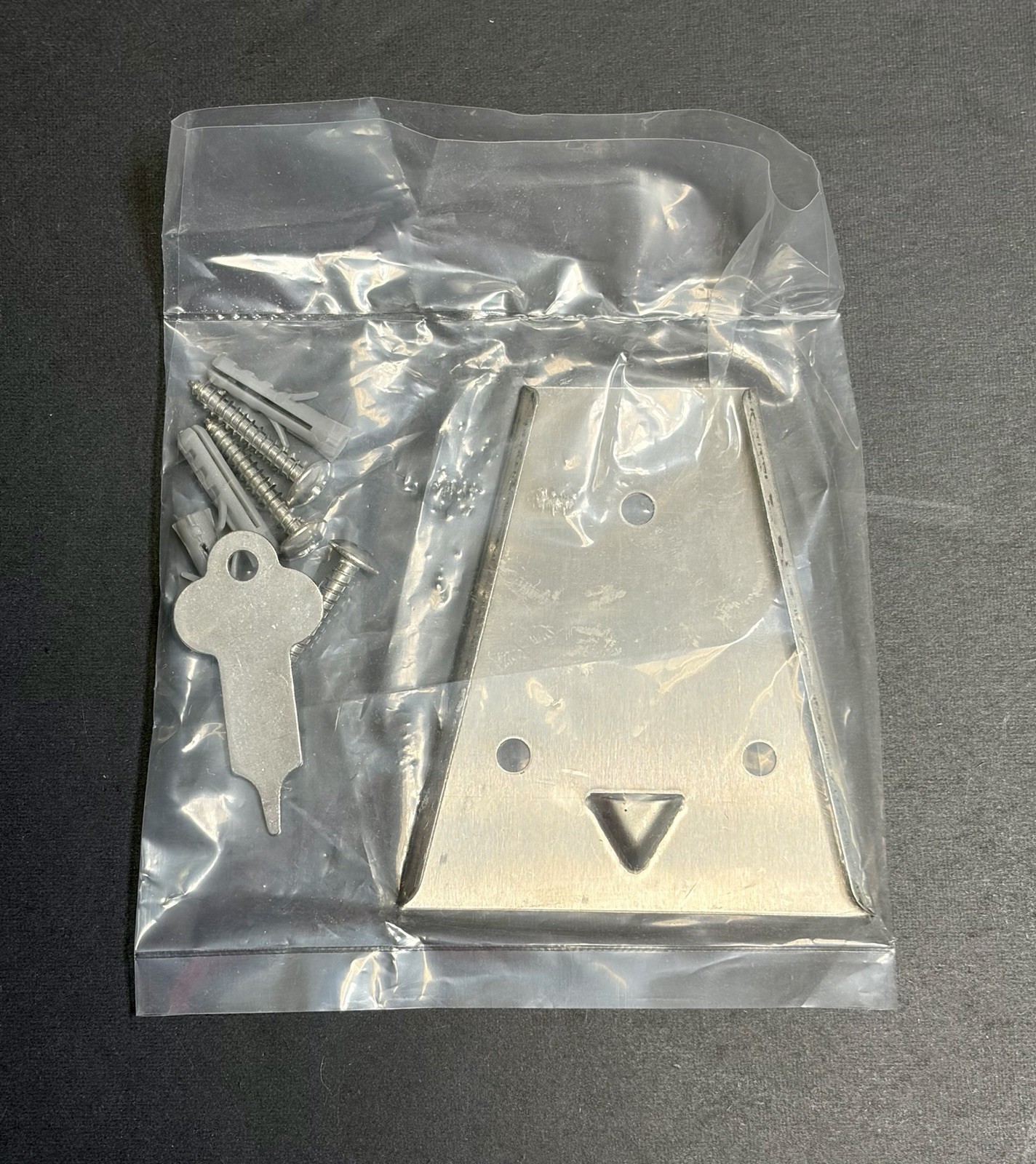 Asi Horizontal Surface Mounted Soap Dispenser Wall Plate With Key