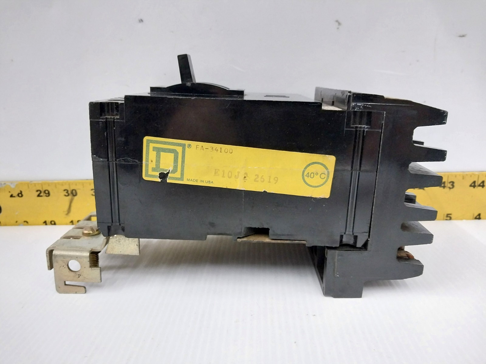 Square D 100 Amp I-Line Circuit Breaker 240/480 VAC 3 Pole FA34100